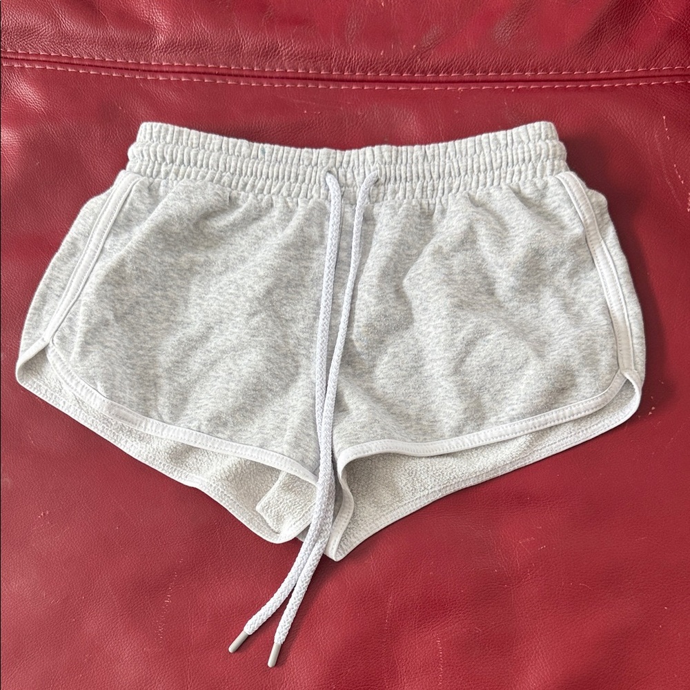 Garage Heather Gray Athletic Drawstring Shorts